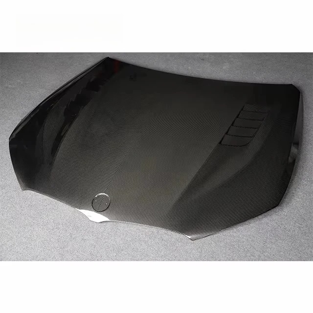 For  M8 Dry Carbon Fiber YG Hood Body Kit  M8 Upgrade YG Dry Carbon Vented Hood